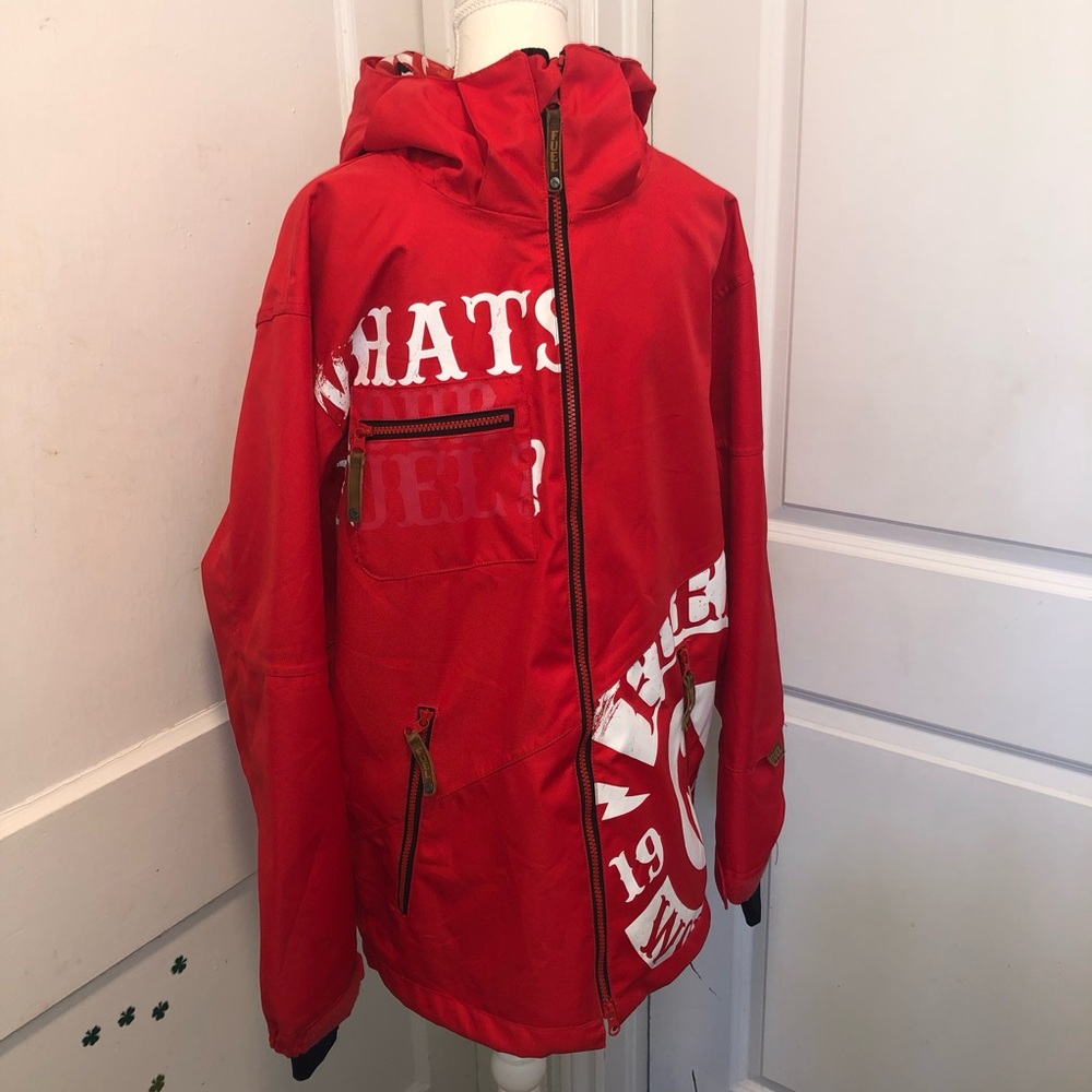 Fuel men’s snowboarding skiing snow coat size medium